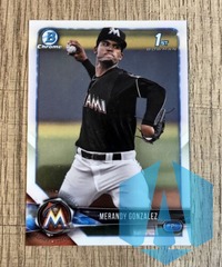 2018 1st Bowman Chrome Rookie #BCP-70 Merandy Gonzalez Marlins